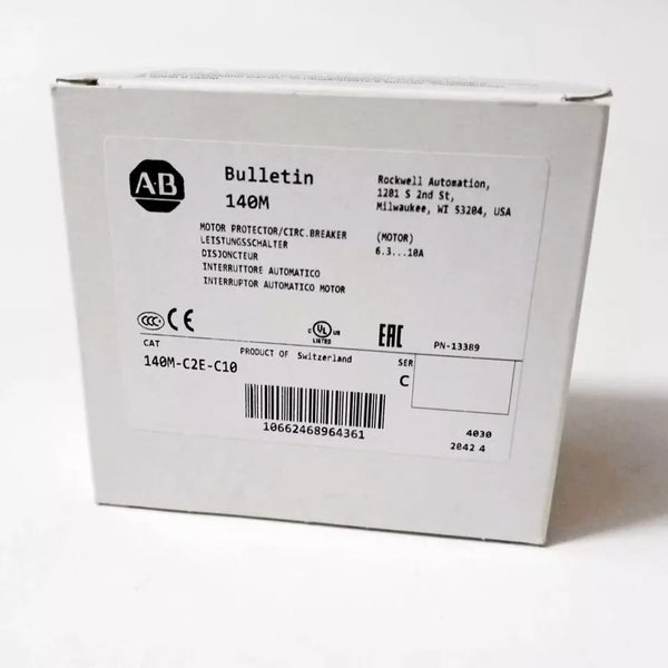 140M-C2E-C10 New Allen Bradley Motor Protection Circuit-Breaker