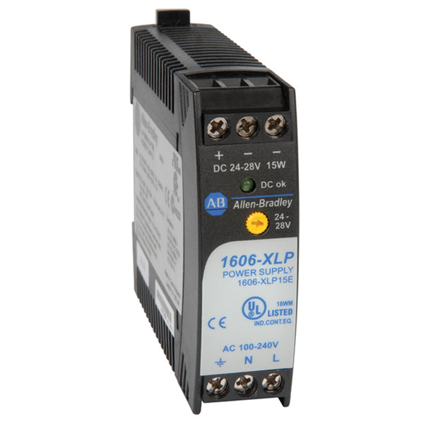 1606-XLP15E Allen Bradley Switched Mode Compact Power supply 24V DC 0.63A