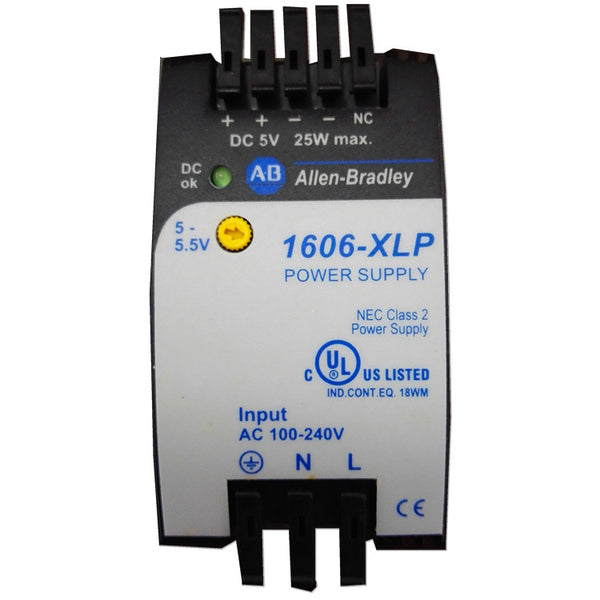 1606-XLP25A Allen Bradley Switched Mode Compact Power supply 5V DC 5A