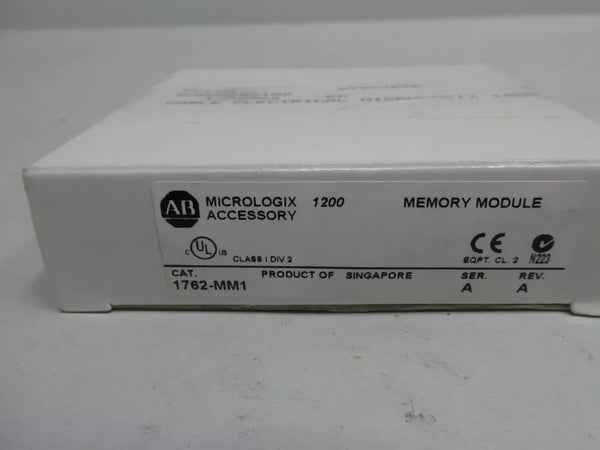 1762-MM1 New Allen Bradley MicroLogix 1200 Memory Module